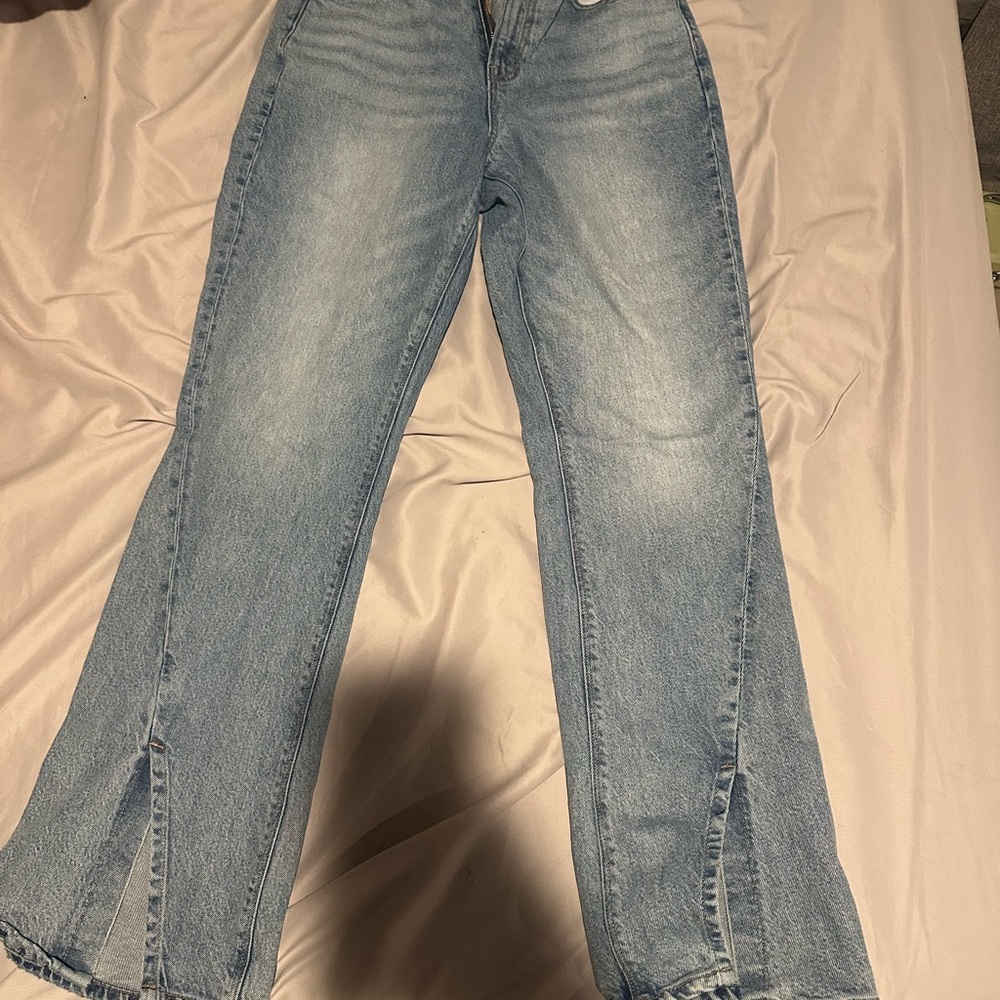 American Eagle Outfitters Light Blue Flare Jeans
